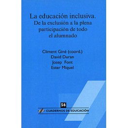 CE 56- La educación inclusiva. De la exclusión a la plena participación del alumnado